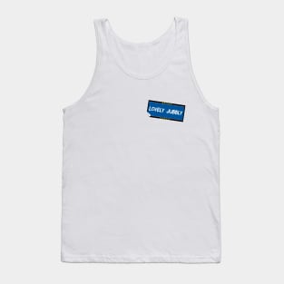 Lovely Jubbly sticker design Tank Top